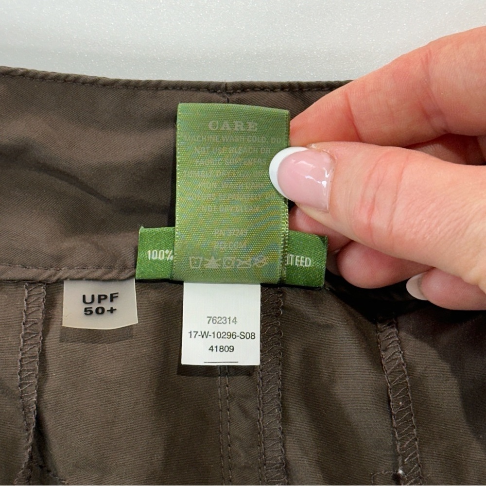 REI Hiking Pants UPF 50 Lightweight Nylon Brown Women Size 10 - Picture 6 of 13